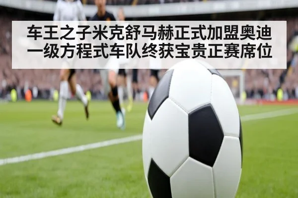 车王之子米克舒马赫正式加盟奥迪一级方程式车队终获宝贵正赛席位